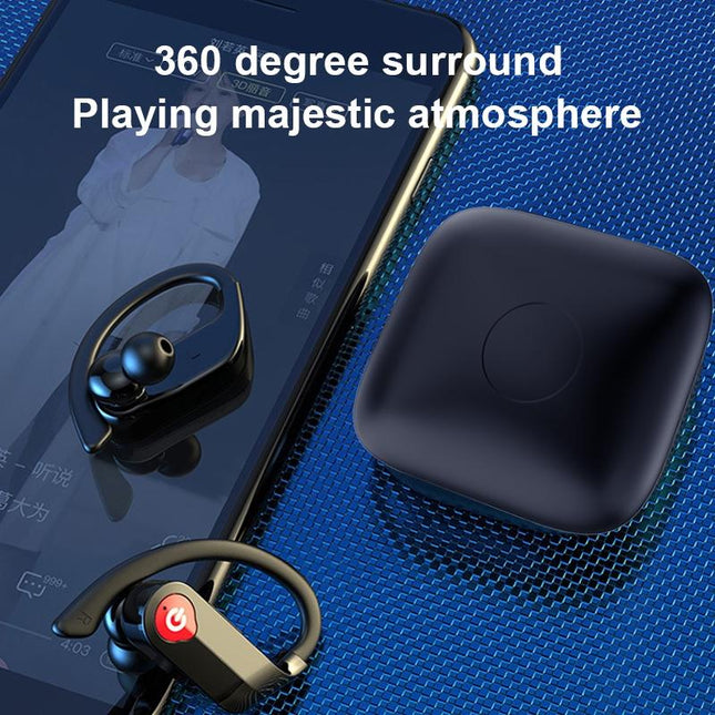 Wireless Sports Bluetooth Earphones With Charging Box - Q83