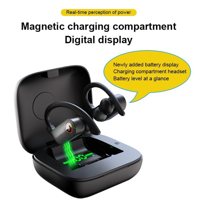 Wireless Sports Bluetooth Earphones With Charging Box - Q83