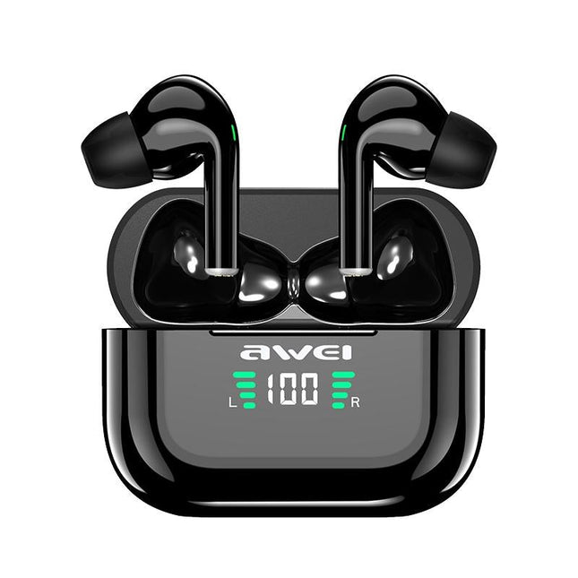 Wireless Tws Headset With Bluetooth 5.0 And Led Display