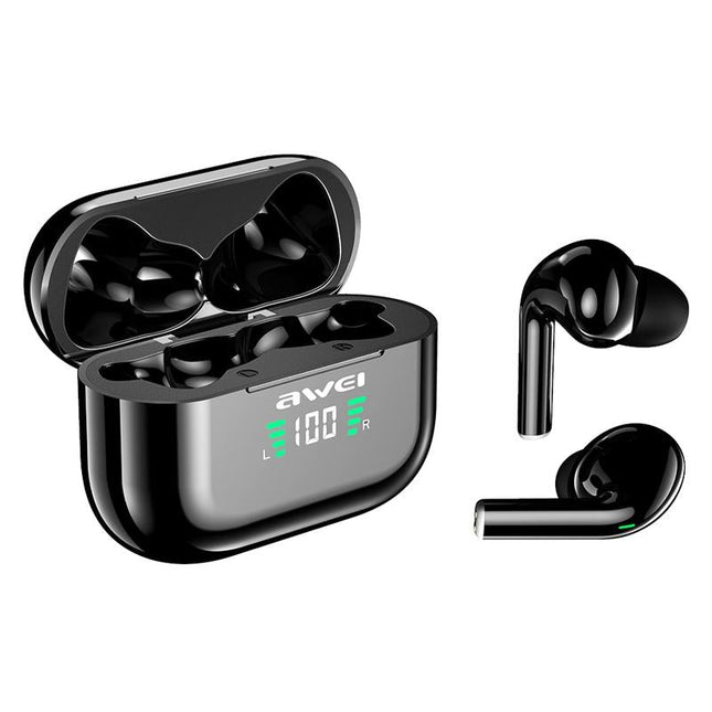 Wireless Tws Headset With Bluetooth 5.0 And Led Display