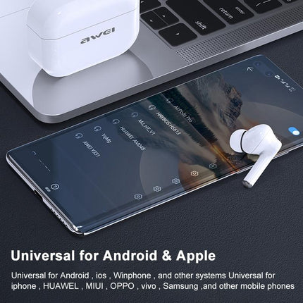 Waterproof Tws Headset With Anc & Charging Case - Ta1 Bluetooth V5.0