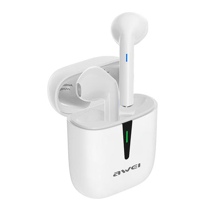 Wireless T21 Sports Tws Headset With Charging Case - White