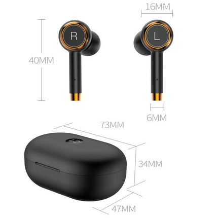Wireless Bluetooth 5.0 Earbuds With Charging Case
