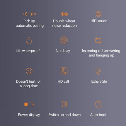 Wireless Bluetooth 5.0 Earbuds With Charging Case