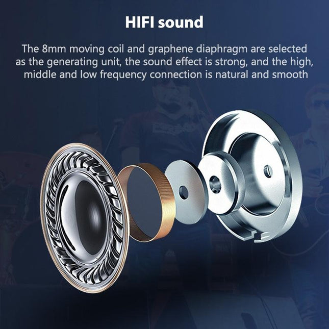 Wireless Bluetooth 5.0 Earbuds With Charging Case