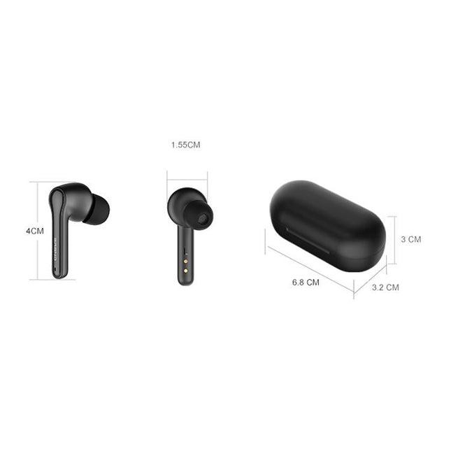 Low Latency Bluetooth 5.0 Gaming Earphones - Ete-52 Tws In-Ear - Black