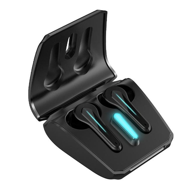 Wireless Gaming Earphones With Low Latency - Black