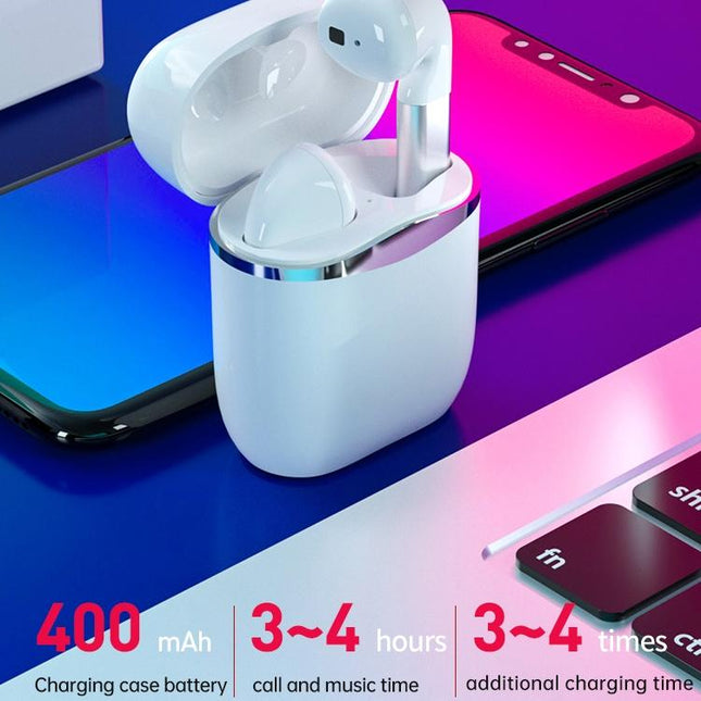 Wireless Bluetooth 5.0 Earphones - J1 Pro - Black