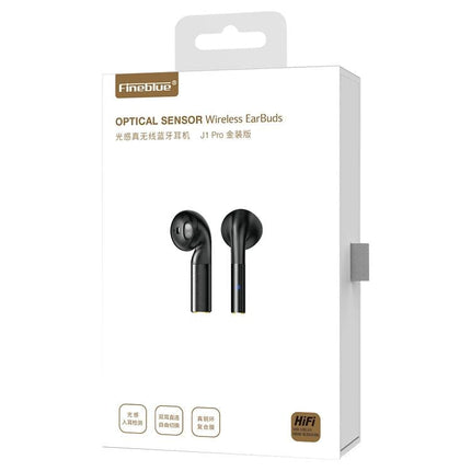 Wireless Bluetooth 5.0 Earphones - J1 Pro - Black