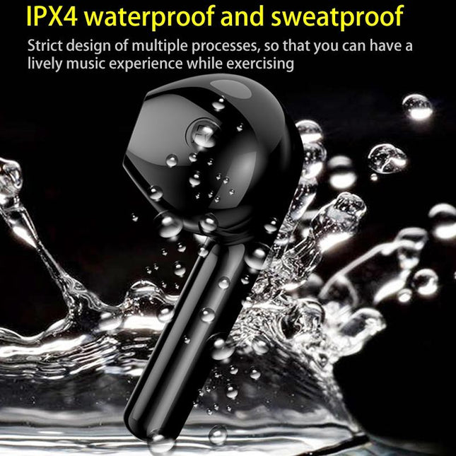 Wireless Sports Headset With Charging Case - T26 Tws Bluetooth V5.0 - Black