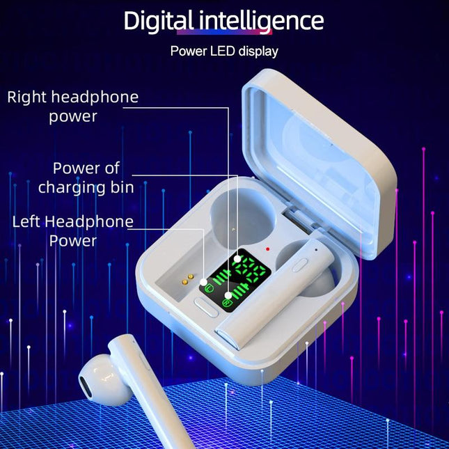 Wireless Bluetooth 5.0 Earphones With Charging Box - Air6 Pro Tws