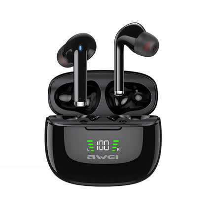 Wireless Anc Bluetooth Earphones - Black
