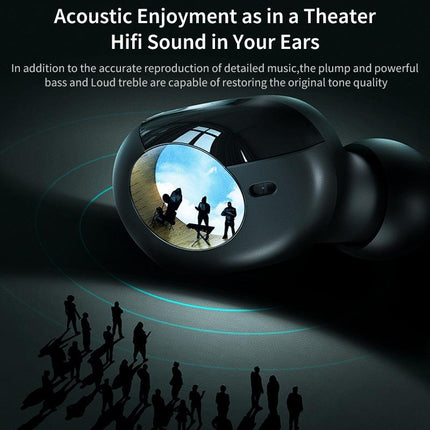 Mini Bluetooth Earphones With Magnetic Charging Box - Eb62