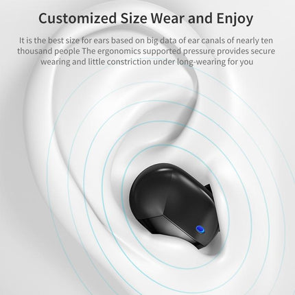 Mini Bluetooth Earphones With Magnetic Charging Box - Eb62