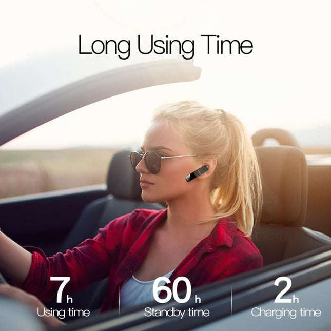 Unilateral Wireless Bluetooth Earphone For Business Use