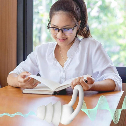 Silicone Earplugs For Sleeping - Shark Fin Design