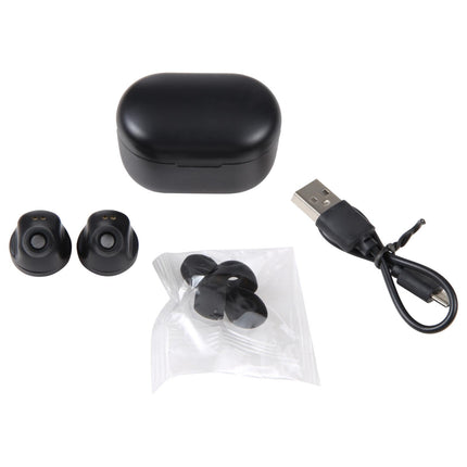 Black A6 True Wireless Earbuds + Charging Box