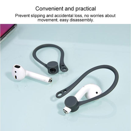Anti-Lost Wireless Headphones With Lanyard For Apple 1 / 2 - White