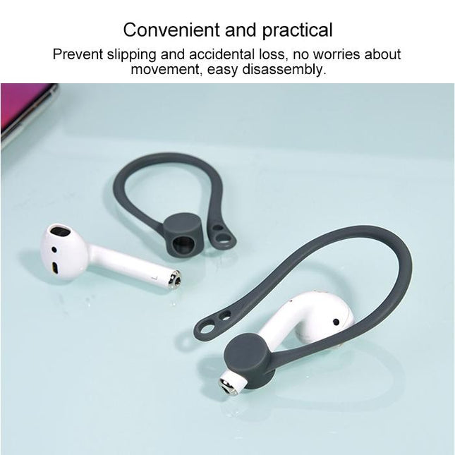 Anti-Lost Wireless Headphones With Lanyard For Apple 1 / 2 - White
