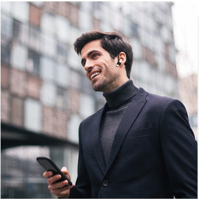 Anti-Lost Wireless Headphones With Lanyard For Apple 1 / 2 - White