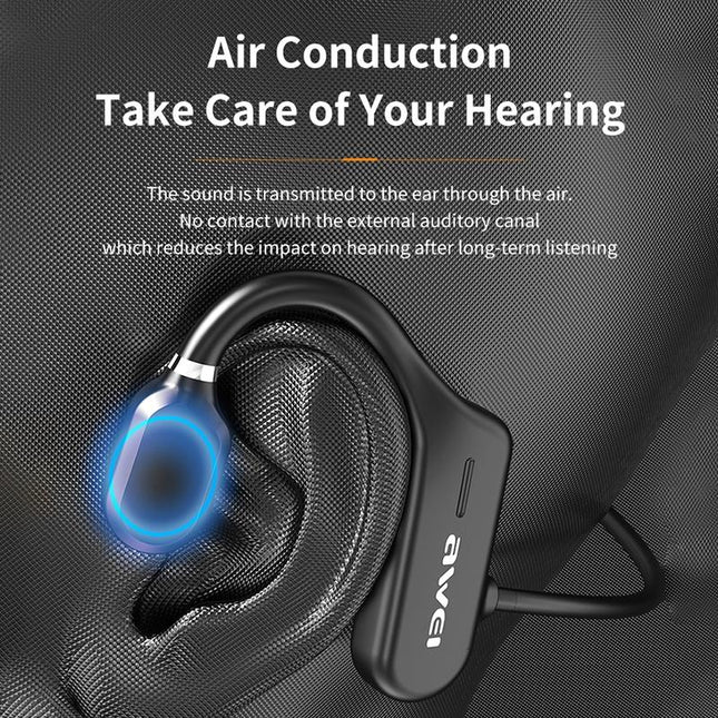 Wireless Sports Bluetooth Headset With Air Conduction - 5.0