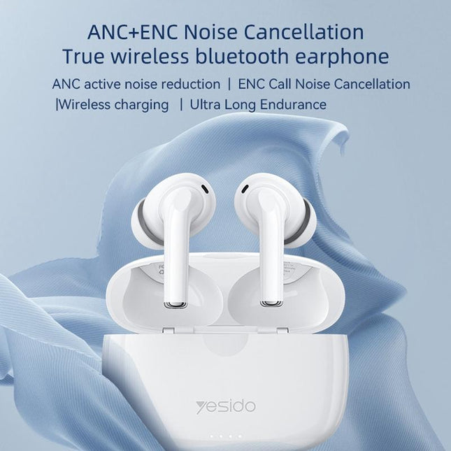 Smart Dual Noise Reduction Tws Wireless Earphones With Anc & Enc