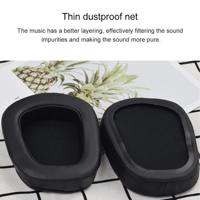2-Pack Sheepskin Earphone Cushion Covers For Logitech G633 G933 Earmuffs