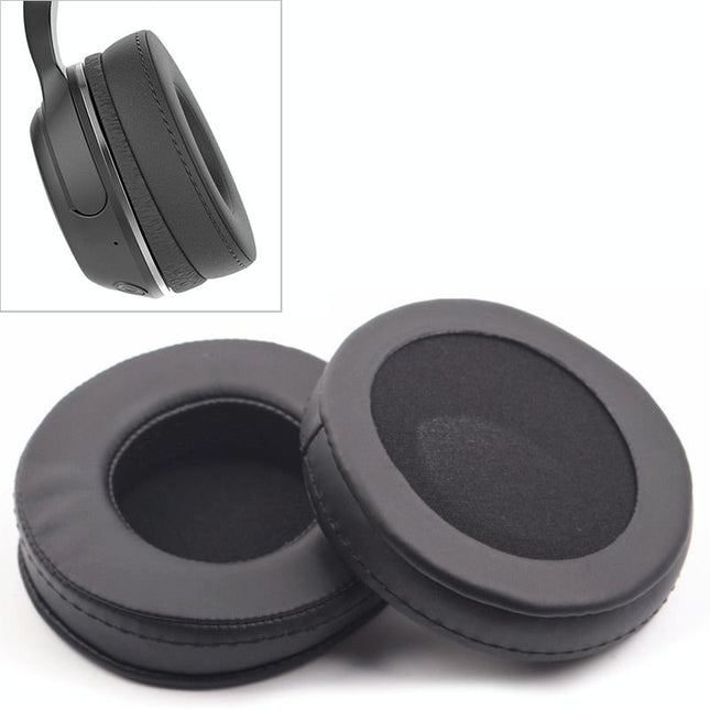 2-Pack Thickened Earphone Cushion Covers For Skullcandy Hesh 2.0 With Mesh - Black