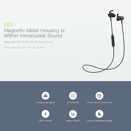 Qcy M1C Wireless Sports Earphones With Bluetooth And Mic