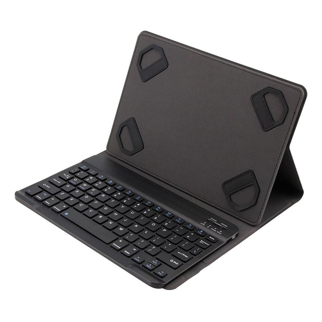 Universal Bluetooth Keyboard & Tablet Case For 9-10.5 Tablets - Black