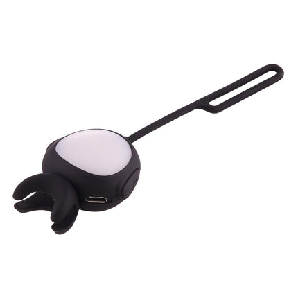 Self-Lighting Smart Phone Hook For Iphone Galaxy Huawei Xiaomi Lg Htc - Black