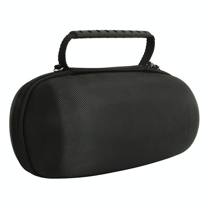 Portable Bluetooth Speaker Storage Box With Strap & Carabiner For Jbl Charge 5 - Black