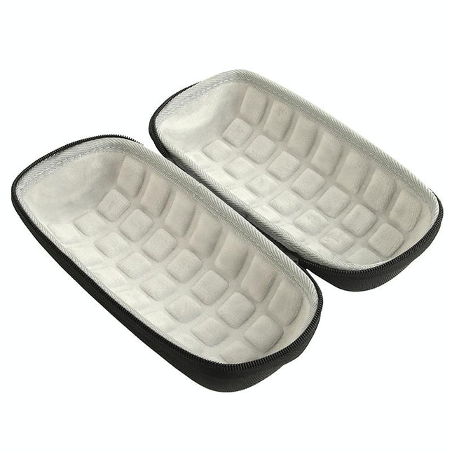 Portable Bluetooth Speaker Storage Box With Strap & Carabiner For Jbl Charge 5 - Black