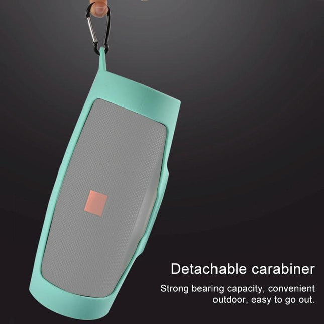 Shockproof Silicone Case For Jbl Charge 4 Bluetooth Speaker - Black