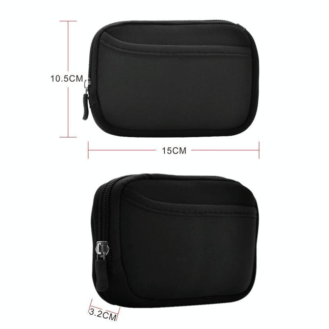 2-Pack Soft Nylon Protective Bags For B & O Beoplay P2 Portable Bluetooth Speaker