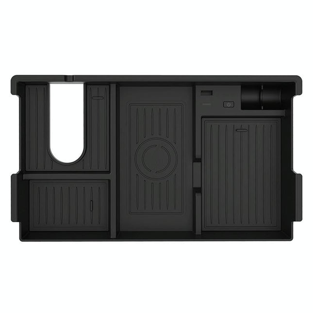 Wireless Charger & Storage Box For Toyota Tundra 2007-2021