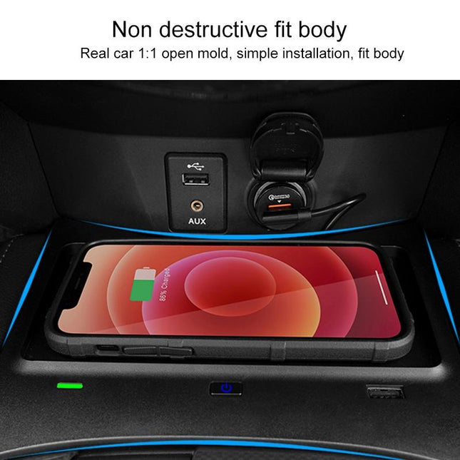 Wireless Charger For Nissan X-Trail / Qashqai - Fast Charging