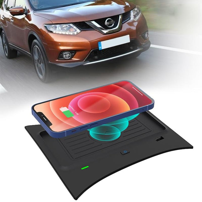 Wireless Charger For Nissan X-Trail / Qashqai - Fast Charging