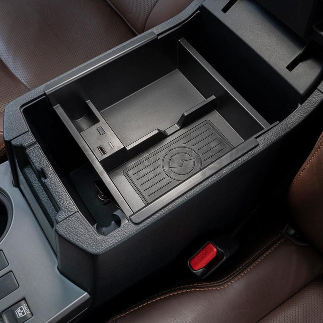 Wireless Charger & Storage Box For Toyota Tacoma 2016-2021