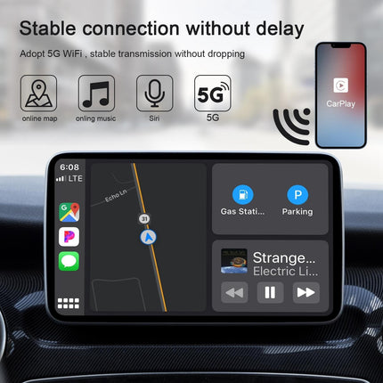 Wireless Carplay Adapter For Iphone - Usb & Usb-C
