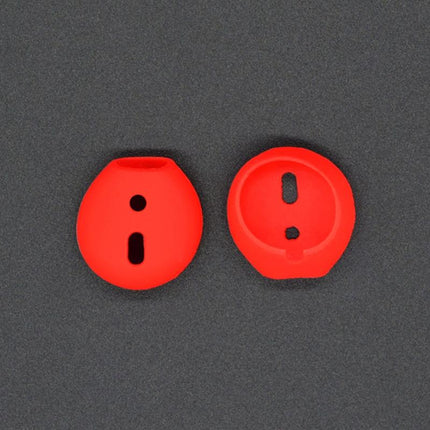 2-Pack Silicone Ear Caps For Apple Airpods / Earpods - Red