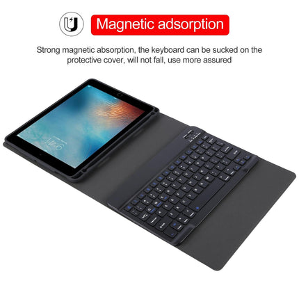 Smart Bluetooth Keyboard & Leather Tablet Case For Ipad Pro 9.7 / Air 2 - Black