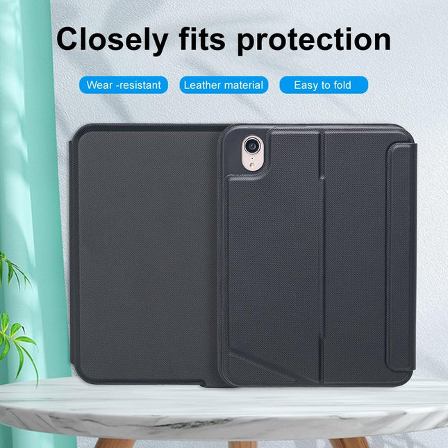 Split Type Bluetooth Keyboard Leather Case For Ipad Mini6 With Touch Backlight