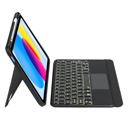 2022 Ipad 10.9 Touch Keyboard Case - Split Type Bluetooth Leather