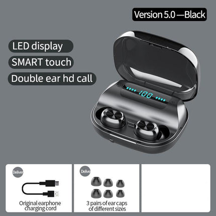 Wireless Noise-Cancelling Earbuds With Charging Case