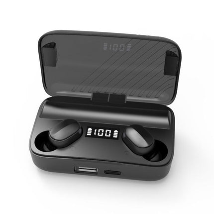 Wireless Earbuds With Noise Cancellation & Magnetic Charging - Led Display