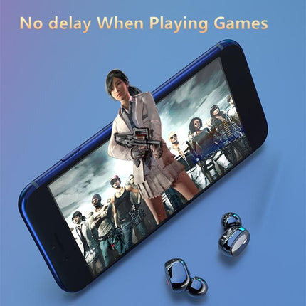 Wireless Earbuds With Noise Cancellation & Magnetic Charging - Led Display