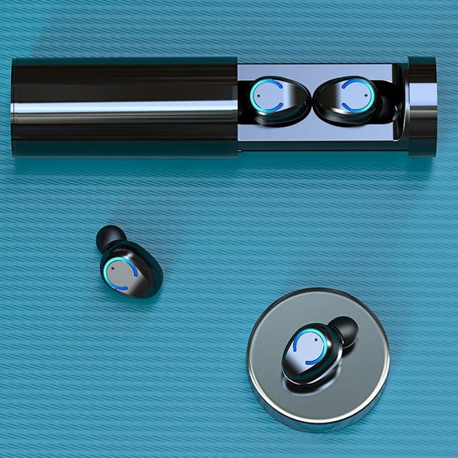 Touch Bluetooth Earphones With Noise Cancelling And Pull-Out Charging Box