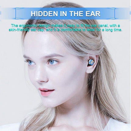 Mini Touch Bluetooth Earphones With Noise Cancelling And Charging Box