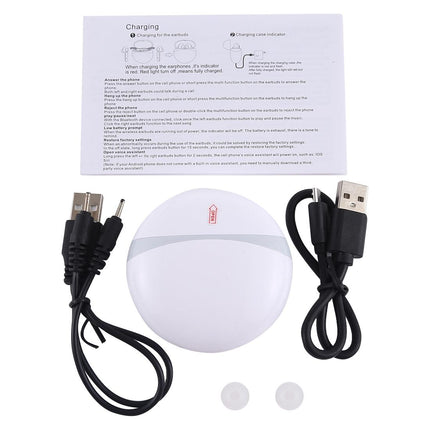 Hi-Fi Stereo T12 Tws Wireless Earphones + Charging Case